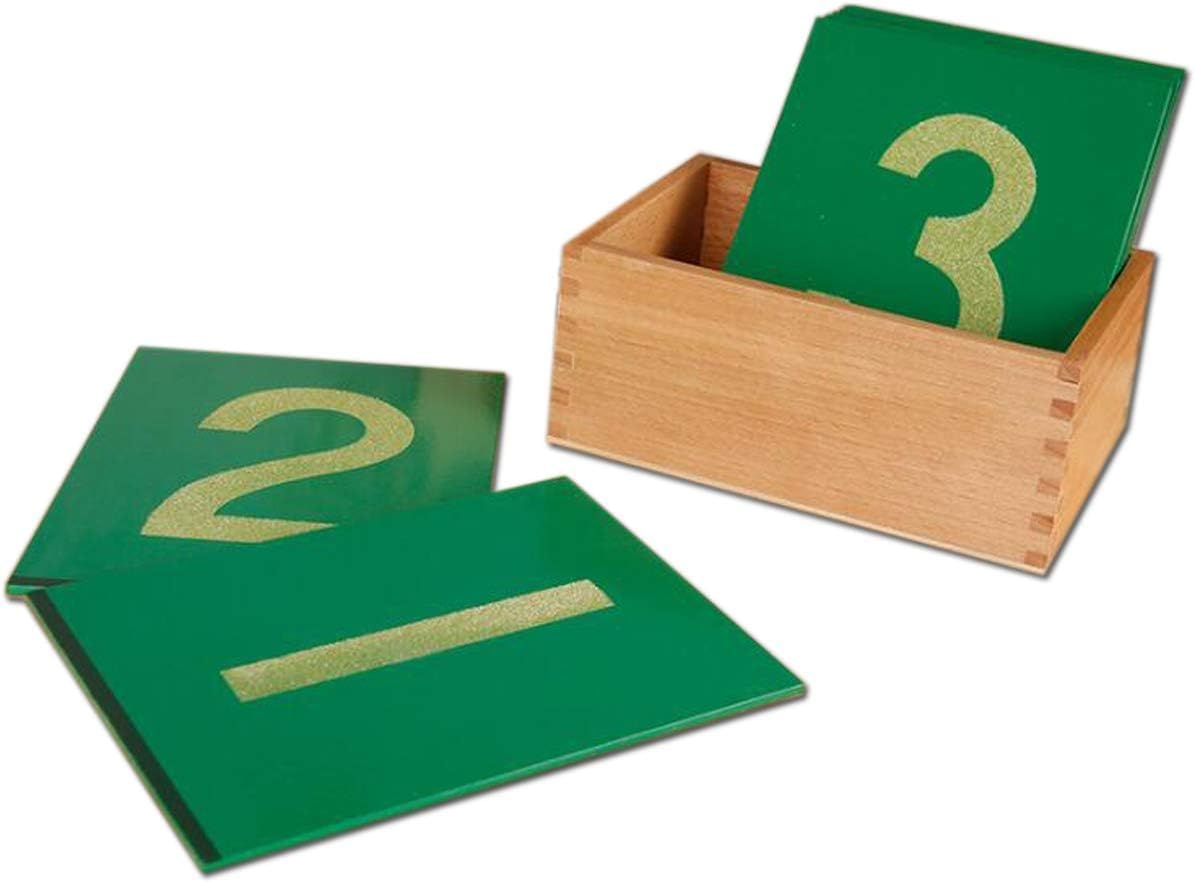 YHZAN Montessori Sandpaper Number and Montessori Learn to Dress Board How to Tie Your Shoes