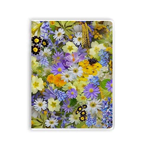 Carnet de notes motif floral pour organiser vos projets créatifs et vœux au quotidien