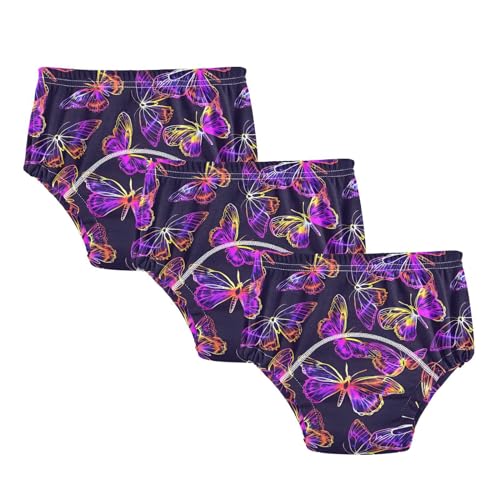 Potty Training Pants 3 Packs Toddler Training Underwear for Baby Boys Girls Magic Butterfly Pattern