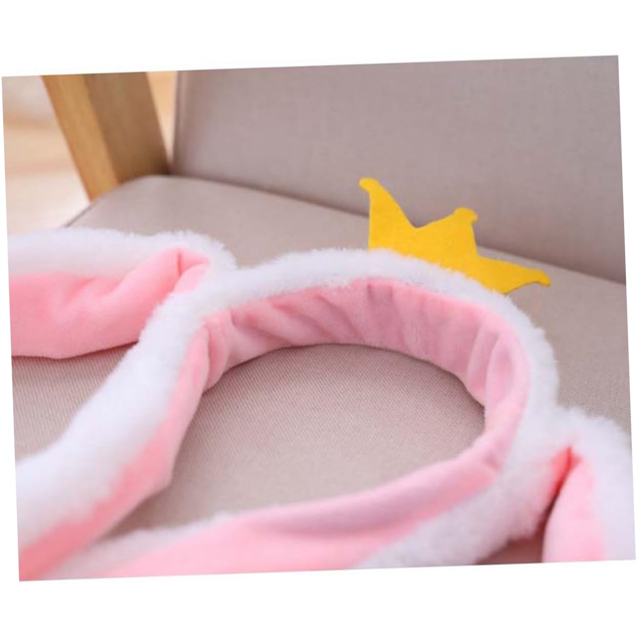 2 Diademas De Peluche Con Orejas Móviles De Animal Para Fiestas Y Eventos.