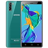Moviles Libres 4G Android 9 GO con 5.0" HD+, Doble SIM，8MP + 5MP, Teléfono móvil, Batería 2800mAh Smartphone Libre, Face ID/GPS-Verde Móviles Buenos