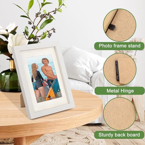 WenYa 5x7 White Photo Frames - Image 3