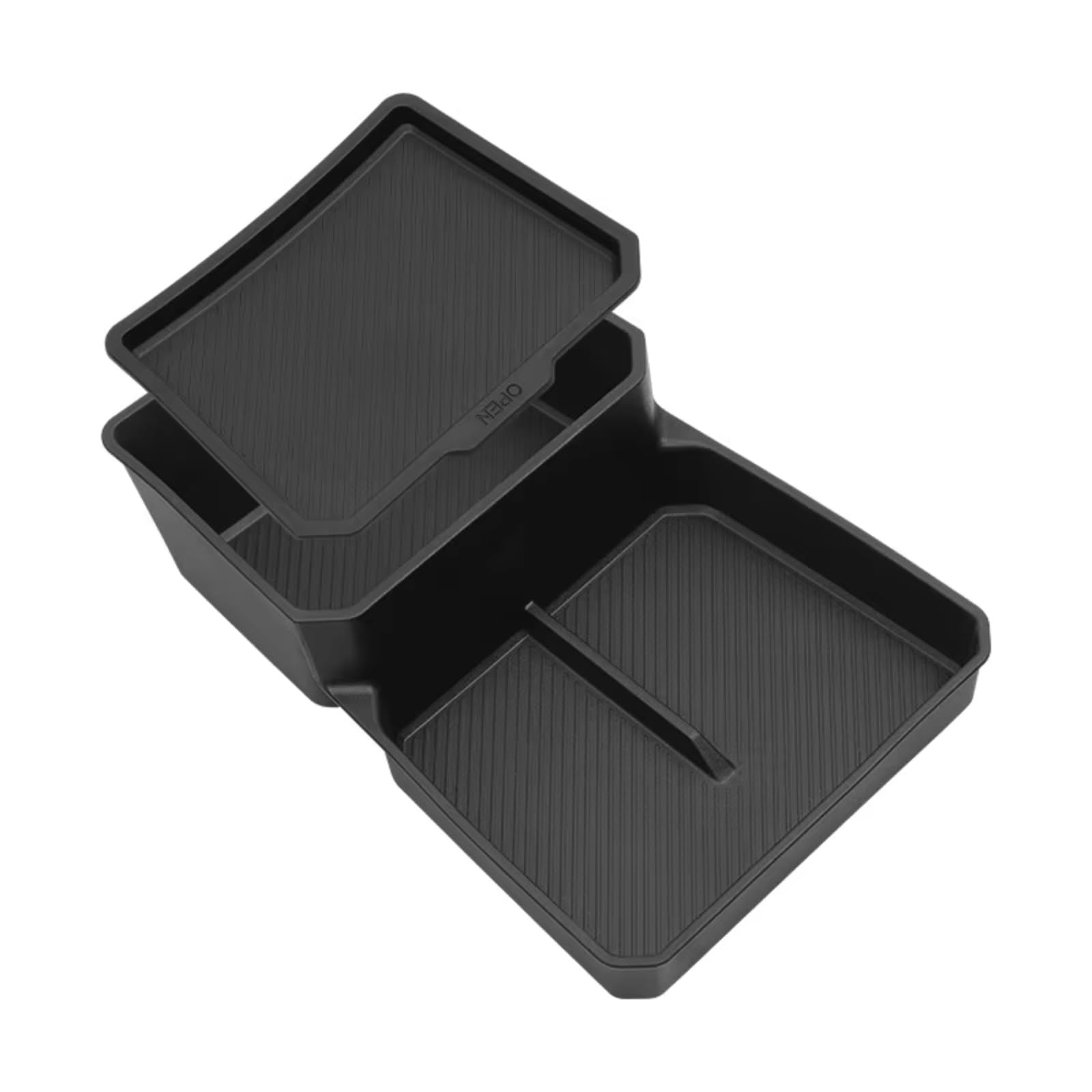 CAQRBCX Car Armrest Divider Tray Compatible With Kia For EV3 2024 2025 1 Pcs Interior Armrest Box Storage Box Car Central Armrest Organizer Storage Box Content Center Console
