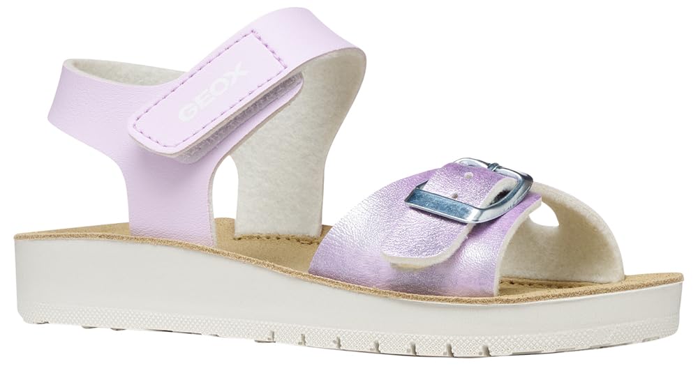 Geox J Sandal Costarei Gi, Lt Lilac, 11.5 UK Child