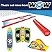 Wow Sports - Inflatable Party Pool Slide - Blow Up Waterslide for Kids & Adults - W/Water Sprinkler