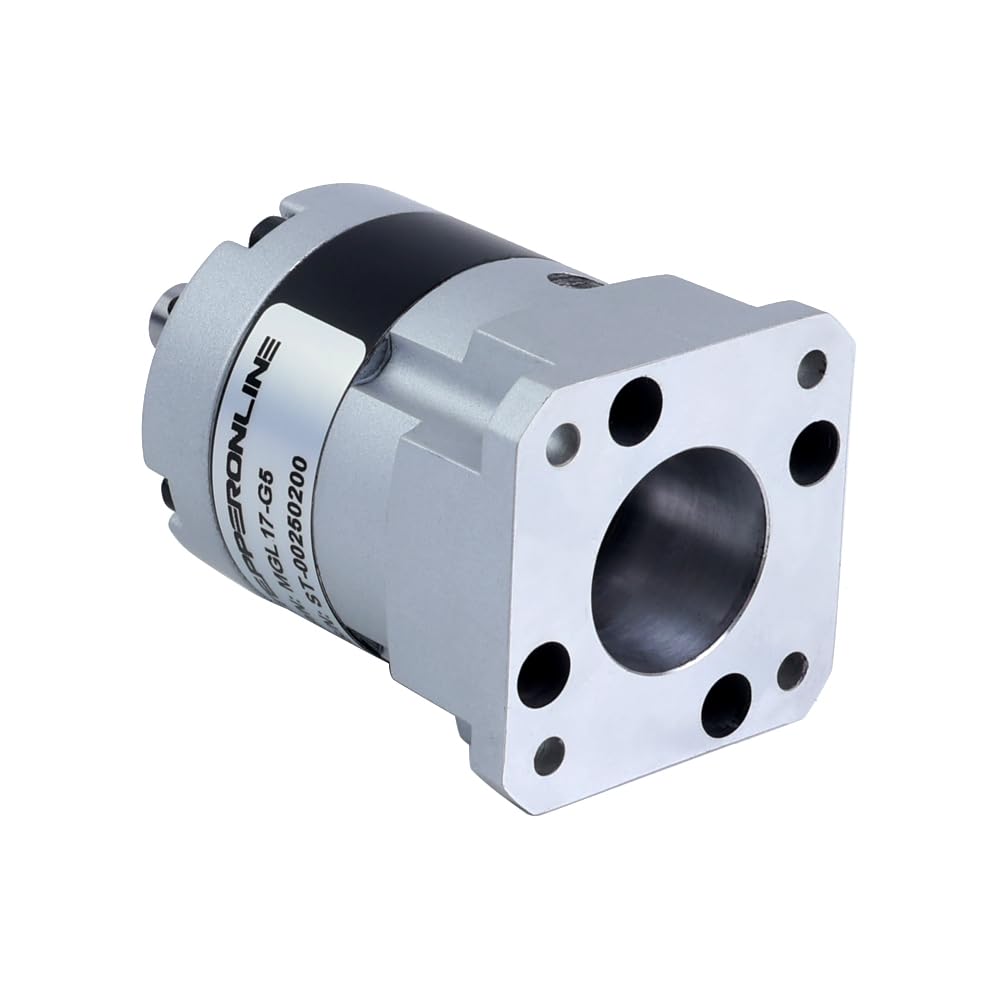 STEPPERONLINE MGL Relación de engranajes planetarios 5:1 Backlash 30arc-min Motor paso a paso Nema 17 Eje 5 mm