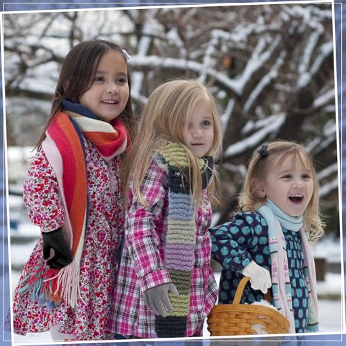 Guantes de invierno elásticos de punto para niños de 7 a 12 años Neer 6