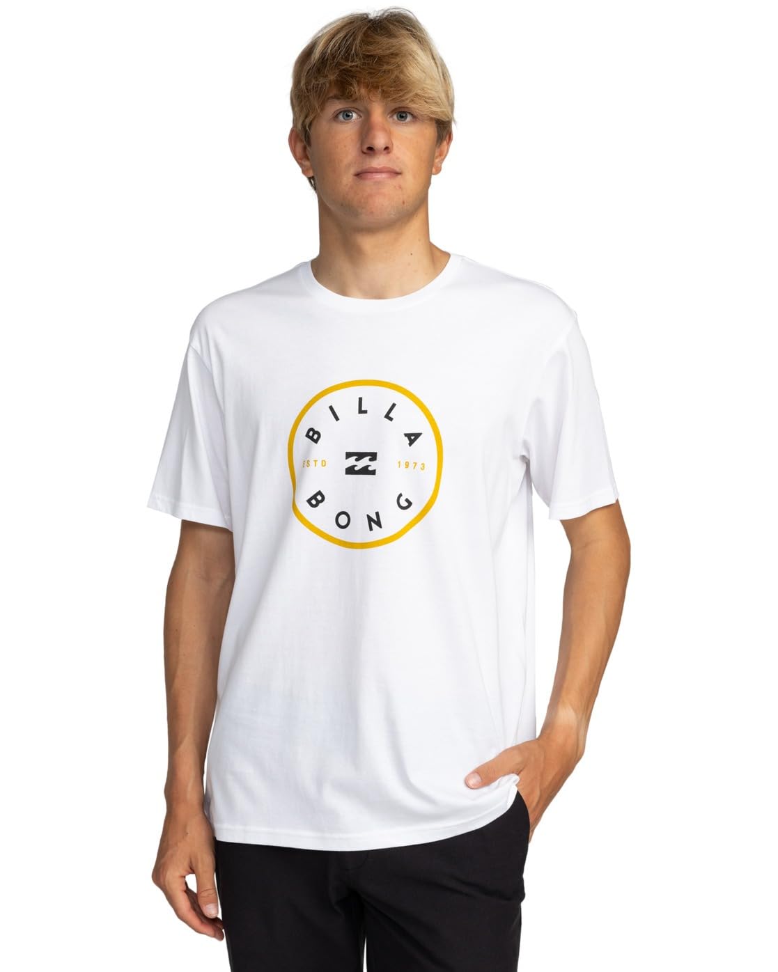 BILLABONG Rotor - Short Sleeve T-Shirt - Men - White