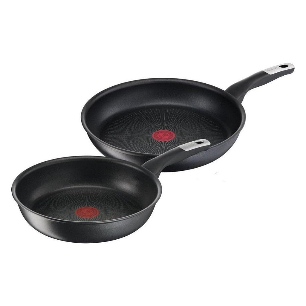 Tefal Titanyum 6X Unlimited 22/28 Cm İndüksiyon Tabanlı 2'li Tava Seti