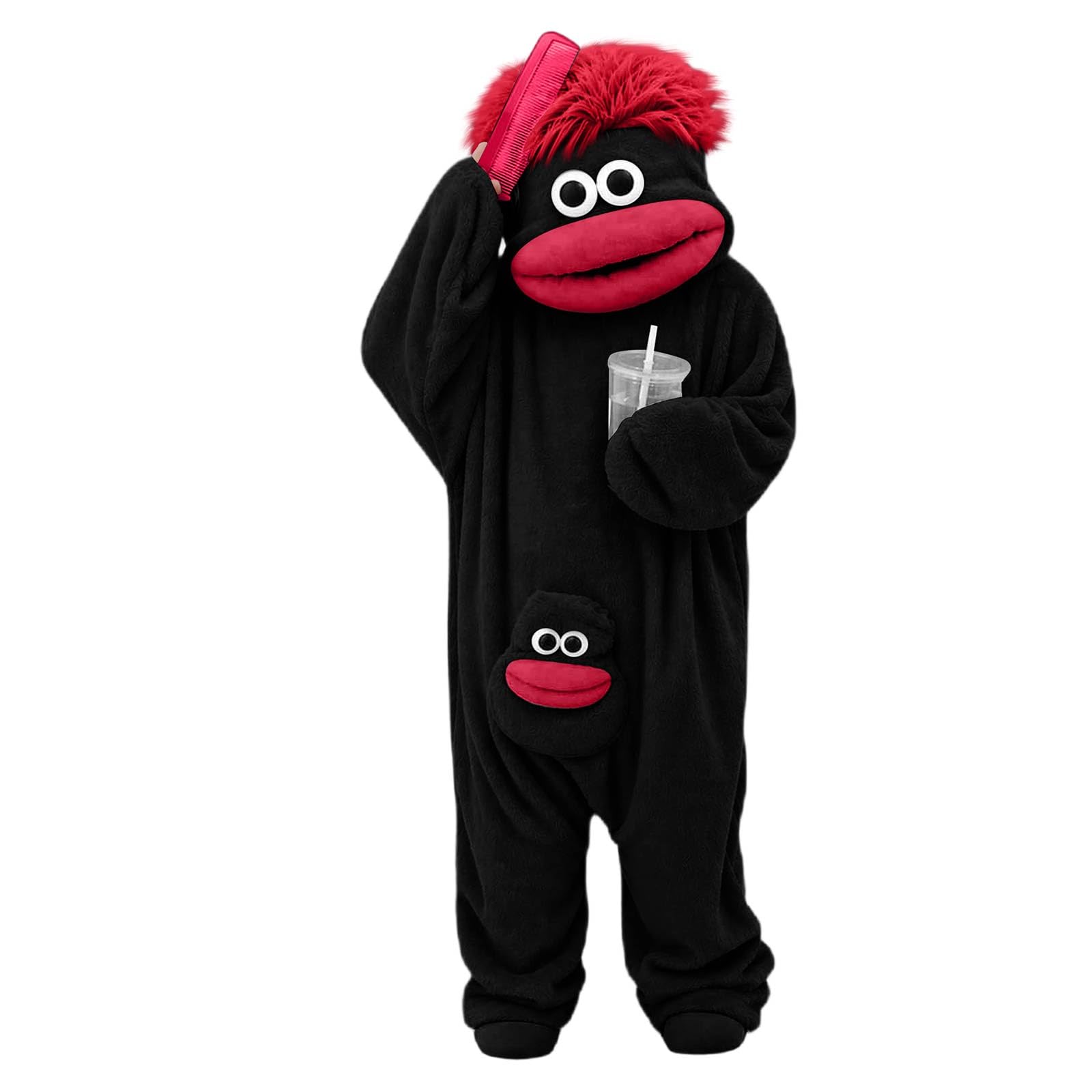 Funny Onesies for Adults, Onsie, Novelty Silly Relaxed Nightwear Oversized