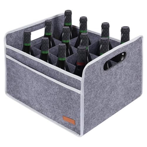 Bolsas de vino anticolisión para evitar roturas al transportar 12 botellas en tus viajes