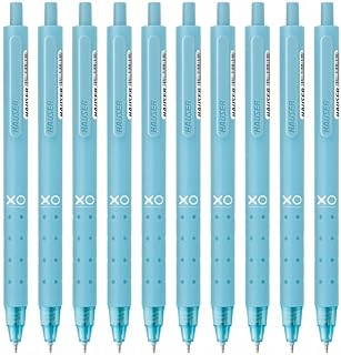 Hauser XO Click Retractable Gel Pen | Needle Spring Tip for Super Soft & Smooth Writing Experience | Grooved Grip for Comf... Price In India