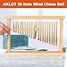 AKLOT Sound Healing Chimes Instrument Meditation 20 Note Chime Table Top Bar Chime Wind Chimes