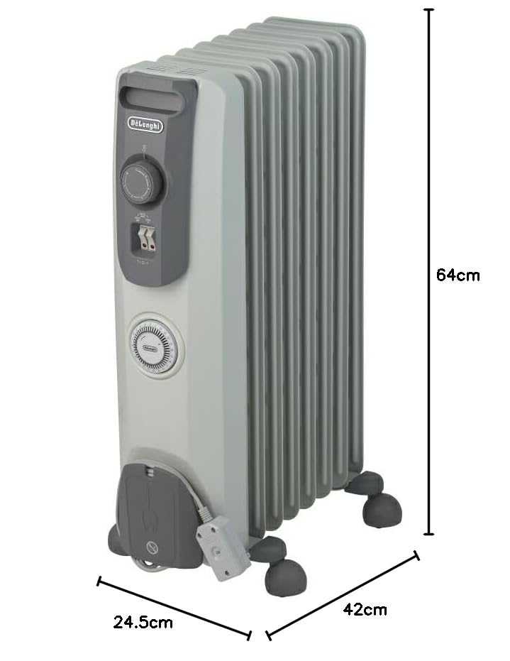 Amazon | DeLonghi (デロンギ) オイルヒーター RHJ10F0812-SG 約幅245 