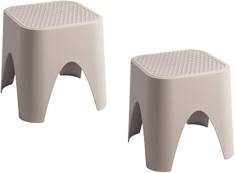Lagoon Mallorca Grey Rattan Top Side Table/Ottoman - 2 Pcs/Set