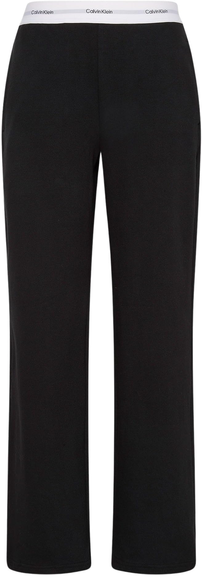 Calvin Klein Logo Jersey Pant, Black, Size Xl, Women