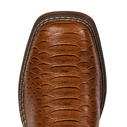 Image of IUV Cowboy Boots for Men Western Boots Square Toe Mid Calf Cowboy Boot