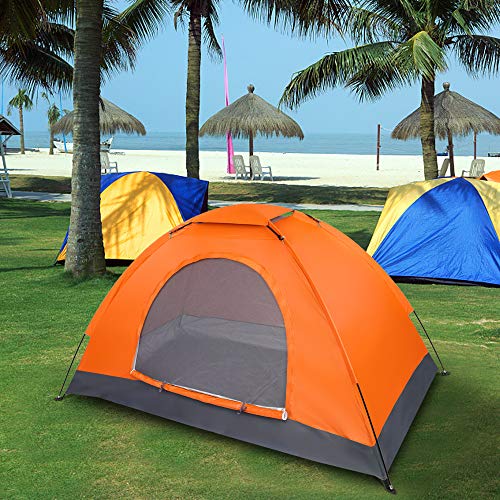 Carpa para 1 persona impermeable tipo domo portátil miniatura 2