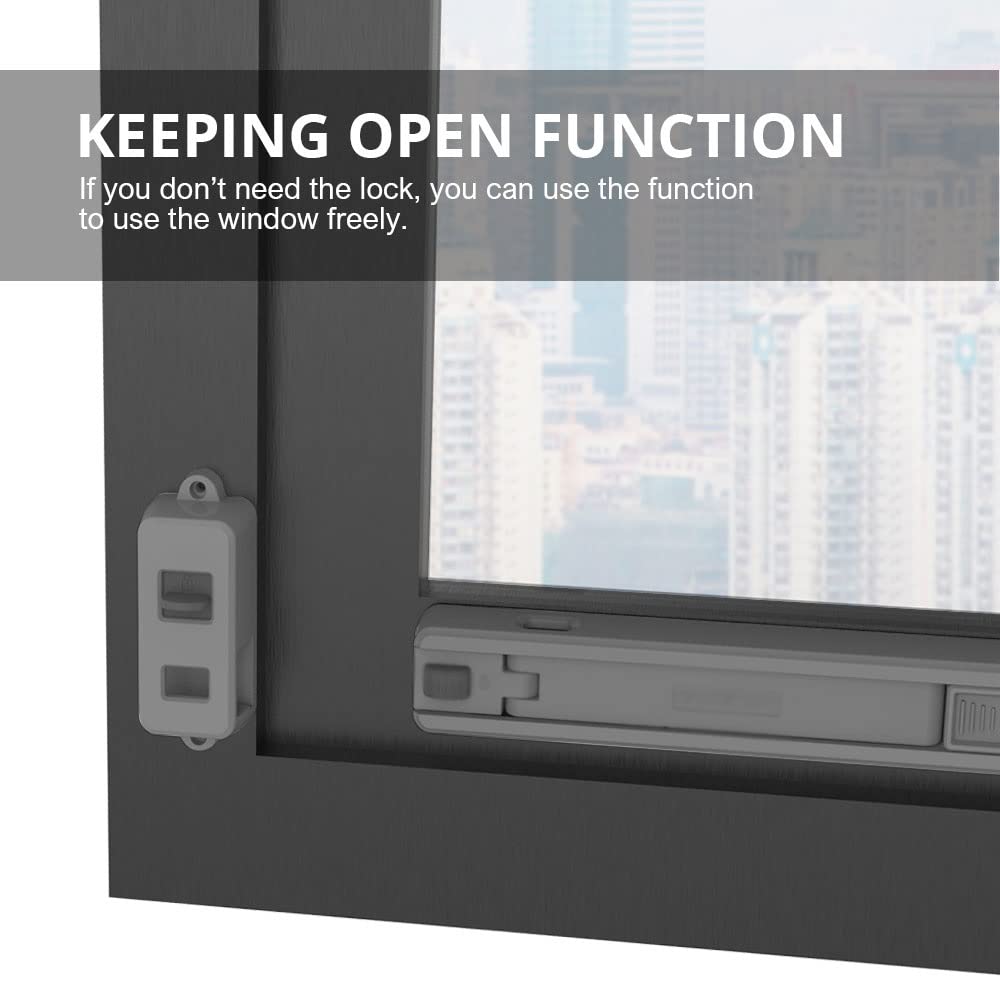 Lock Window Block Bambini Protection Window Restrictor addominali Limitatore di serrature in caduta della caduta del tappo di sicurezza del bambino