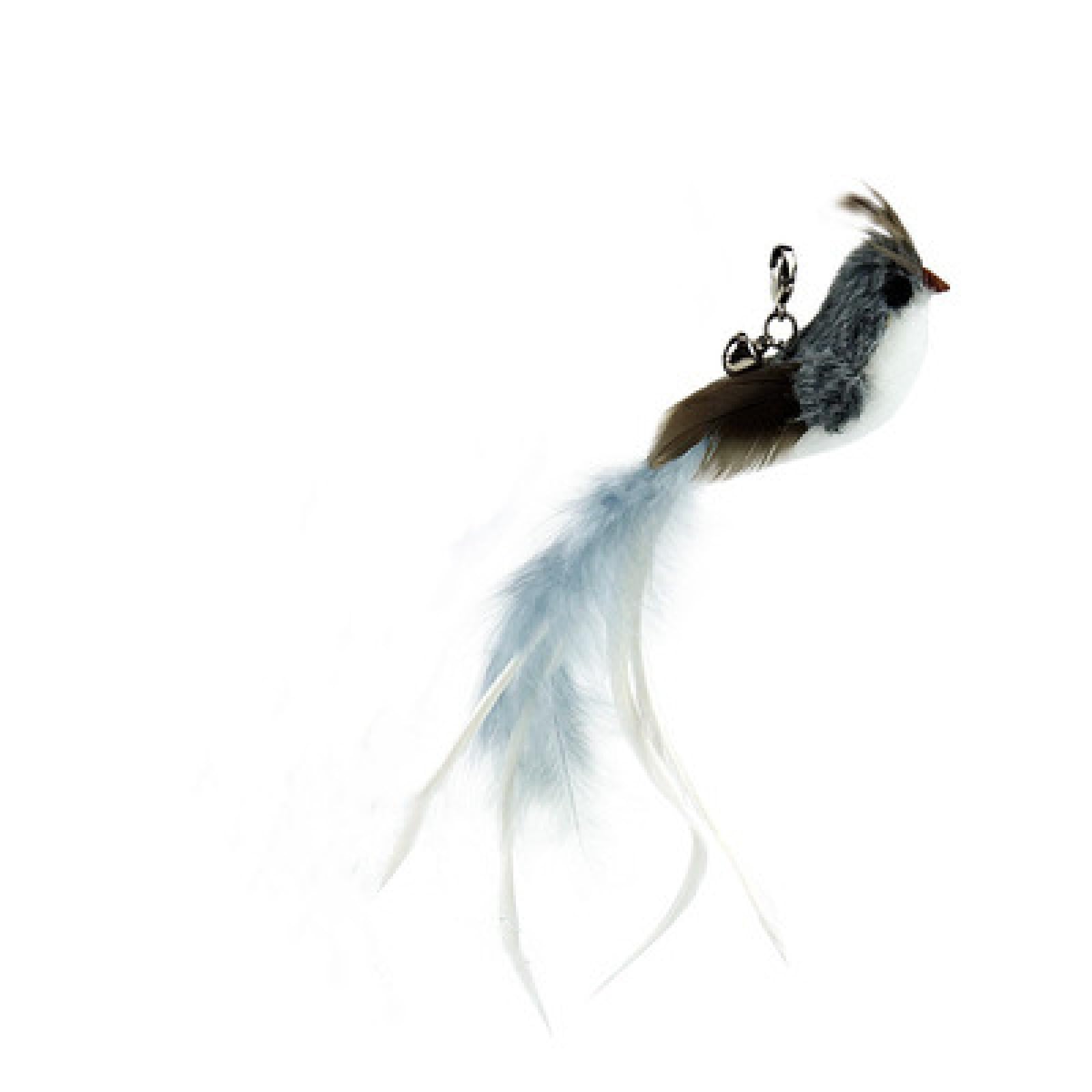 Giocattoli per Gatti, Giocattoli for Gatti, Bacchetta for con Piume, Campanello, Potente Ventosa, Giocattolo interattivo for Esercizi di Caccia for Gattini, 1 Pezzo, 27 Pezzi