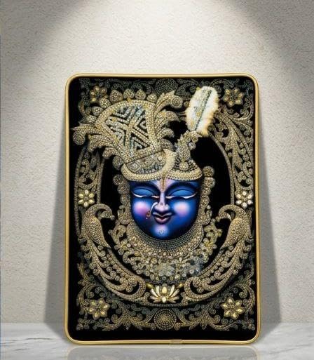 Shree Nath Ji Religious 3D Wall Frame | Decorative Hindu Wall Art for Home, Temple & Living Room | 9 x 12 Inch-image-41