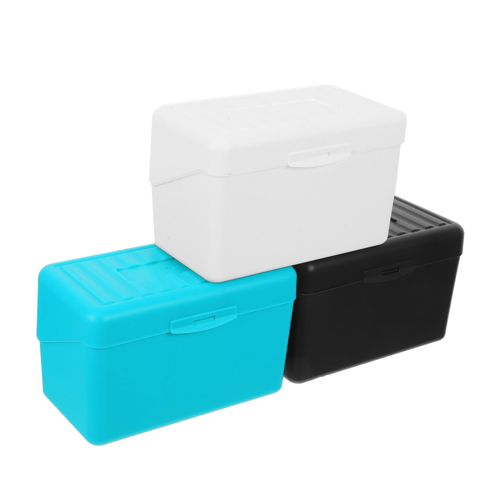 Karteikartenhalter mit Halter Notizkarten Organizer Etui aus Pp und Papier Kompakt Platzsparend für Zuhause und Büro