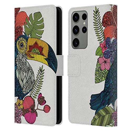 Funda de cuero Samsung Galaxy S23 Ultra 5G con acabado artesanal y tapa protectora Valentina