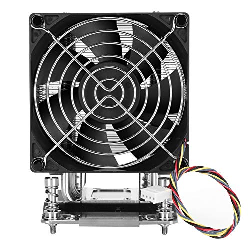 CPU Cooler, CPU Cooling Fan Radiator Computer Supplies SNK‑P0064AP4 AMD EPYC 7000 Socket SP3 CPU Heat Sink 4Pin for Supermicro H11 Single/Dual Motherboard