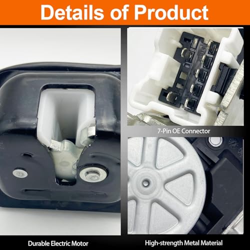Image of Trunk Latch Compatible with 2009-2016 Murano, 2014-2018 Rogue, 2009-2012 FX35 FX50, 2014-2017 QX70 Replace Power Liftgate Rear Tailgate Lock Actuator
