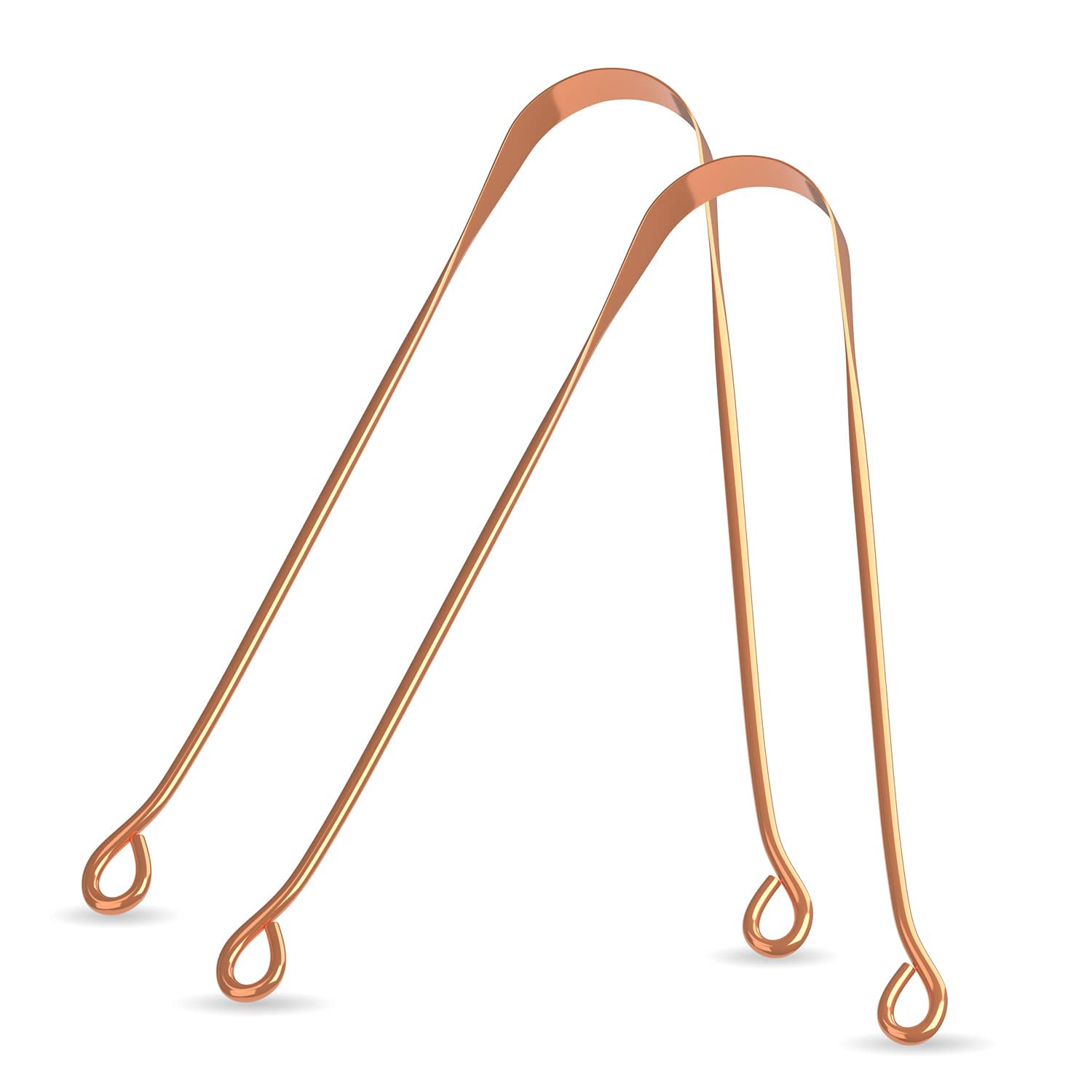OREAYU™ 2 Pcs Copper Tongue Cleaner For Kids & Adults | Ayurvedic Tongue Scraper For Bad Breath & Oral Care (2)-image-42