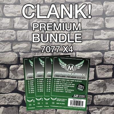 Mayday Games Clank Game Accessory - Premium Card Sleeve Bundle