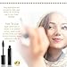 EASY ON THE EYES Sensitive Eye Mascara By Beautify Beauties - Hypoallergenic Mascara For Contact Lens Wearers – Non-irritating, Fragrance-free Mascara For Natural Looking Lashes- 0.35 oz (Navy)