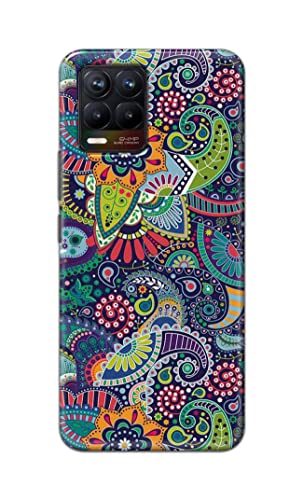 Image of Printed Hard Back Cover Case for Realme 8 4G | Realme 8 Pro 4G Back Cover (Miraculous Patterns) -1803