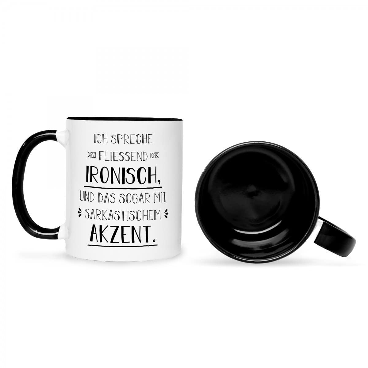 Tazza Divertente Con Scritta In Inglese 'Ficken Sie Sich' – Regalo Originale Per Compleanno, Festa Della Mamma, Papà, Amici E Amiche. Tazza In Ceramica Personalizzata, Prodotta In Germania