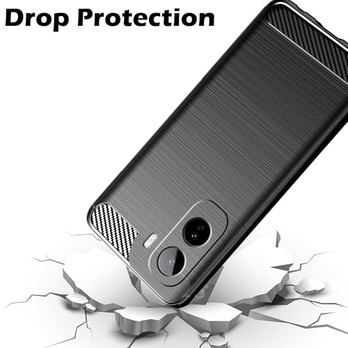 Image of amazon basics Back Cover Case for Vivo T5 Pro 5G | Compatible for Vivo T5 Pro 5G Back Cover | 360 Degree Protection | Soft and Flexible (TPU | Matte Black)