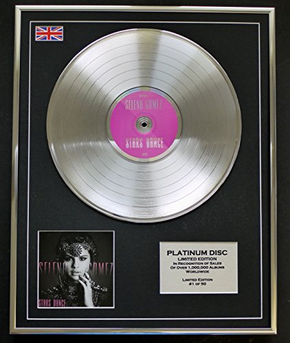 Everythingcollectible Selena Gomez/Edition Limitee/Cadre CD/Disque DE Platine/Stars Dance