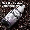 NIDA Black Rice Blackhead Exfoliating Serum | 1.69 fl.oz., 50ml | Daily Soft Exfoliating Face Scrub Dead Skin Cells Remover for All Skin Types korean skin care