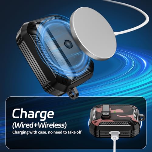 Image of for AirPods Pro 3 Case (2025 New), Secure Lock Cases Cover with Cleaning Kit & Keychain Compatible with Airpods Pro 3rd Generation Case for Men Women, Powerful Drop Protection
