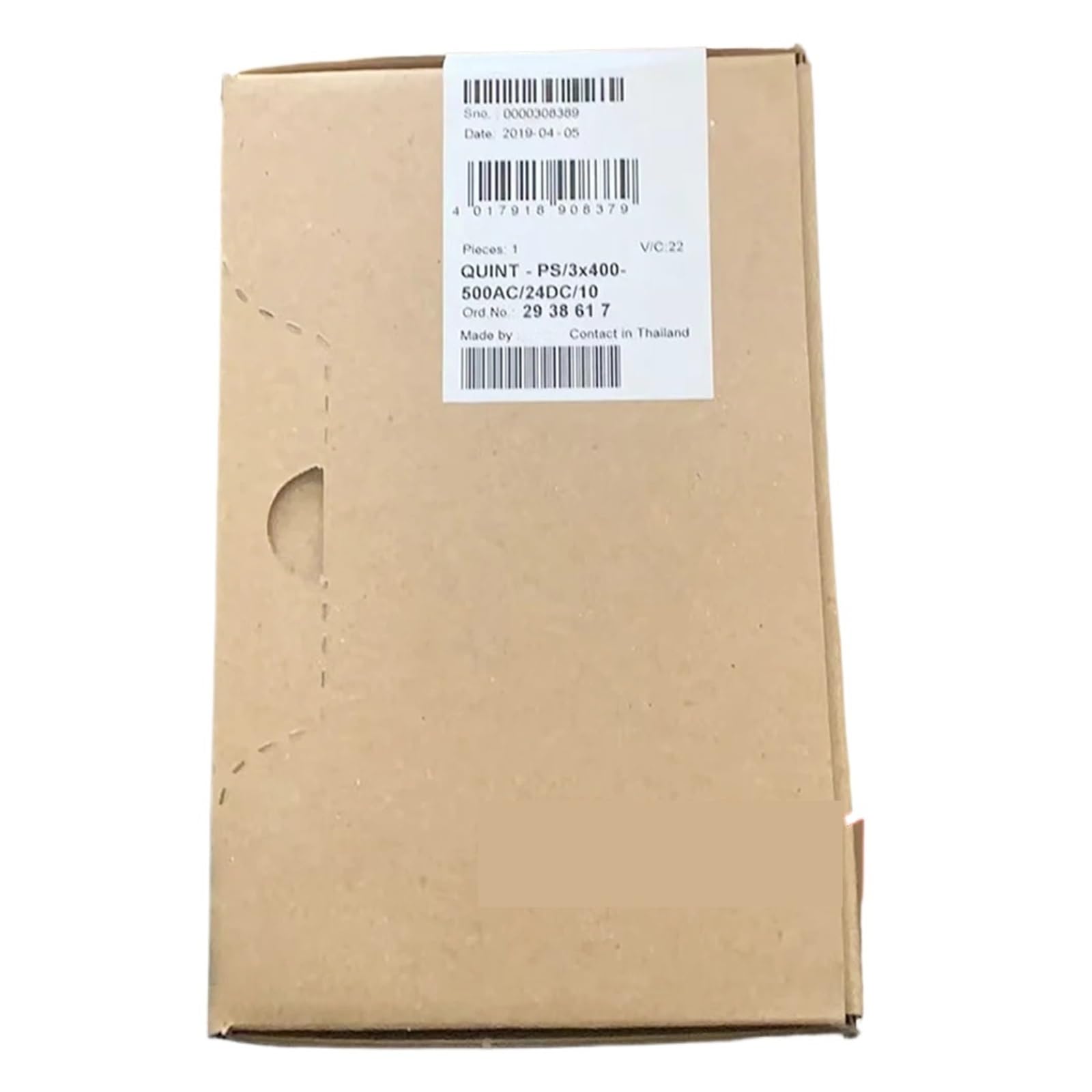 BACYDLPL 2938617 Power Supply unit - QUINT-PS-3X400-500AC/24DC/10