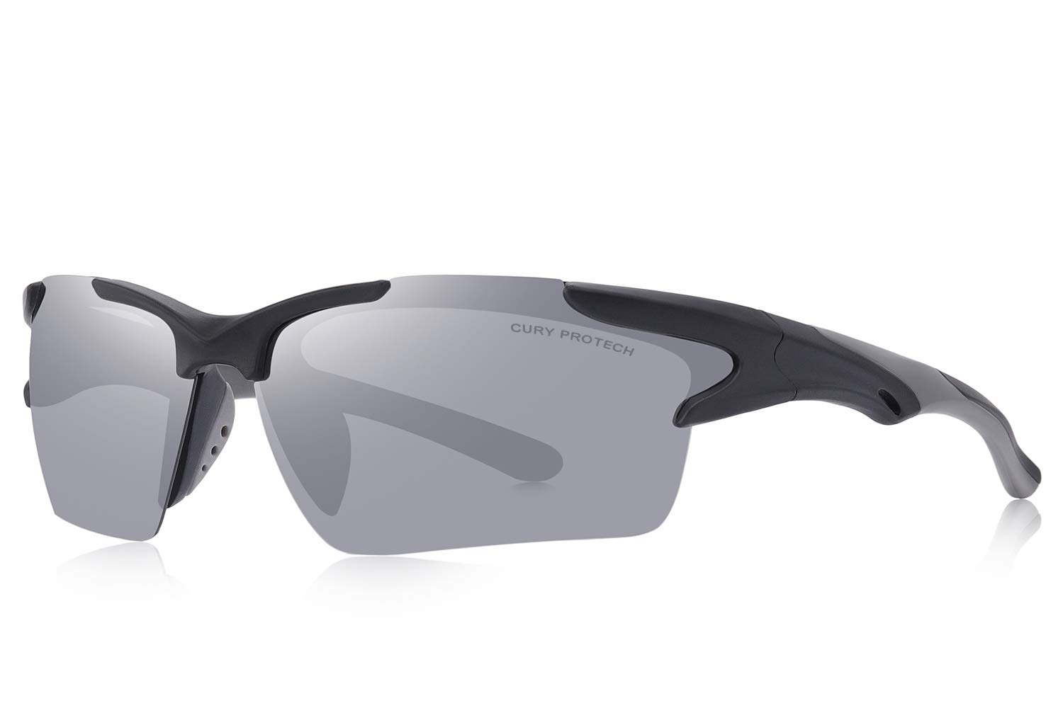 CURY PROTECH Polarized UV400 Sport Men Sunglasses for Driving or Sports Activity