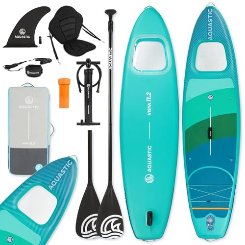 Planche Sup Gonflable stable AQUASTIC Vista pour ne plus basculer dans l'eau