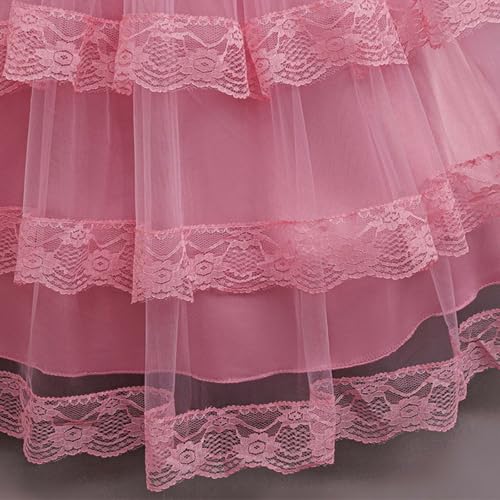 Robe de fête pour filles confortable avec maille douce anti-irritation