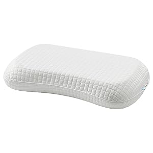 IKEA KLUBBSPORRE Almohada ergonómica de espuma viscoelástica 41 x 70 cm