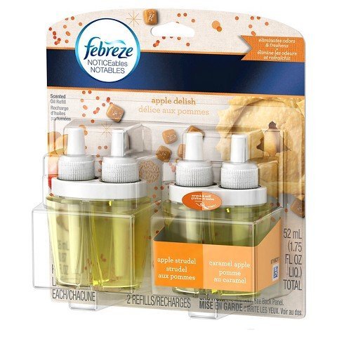 Febreze NOTICEables Dual Scented Oil Refills - Apple Delish 2ct