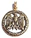 Germanenwappen Anhänger (Kettenanhänger in Gold)