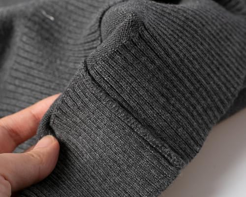 ACESTAR Boys and Girls' Uniform Cotton V-Neck Collar Sweaters Long Sleeve Pullover Knit Sweater4