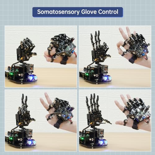 Robot Hand Glove Control Gesture Sensing for Arduino Robot Open Source Wireless Somatosensory Mechanical Robot Arm Glove for Robot Secondary Development - Image 5