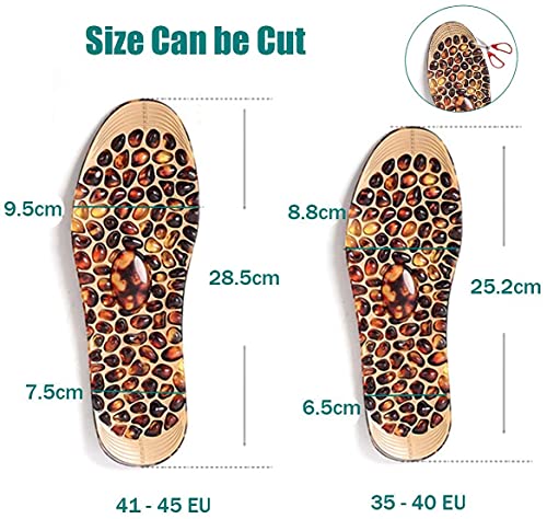 Semelle Magnetique de Massage Acupressure, Cobblestone Semelles de Réflexologie Plantaire Par Thérapie Magnétique, Semelles de Massage Respirantes Améliorer La Circulation Sanguine – vue 6