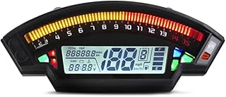 VOIV Motorcycle Odometer For Kawasaki Ninja ZX10R ZX-10R 2012-2017 Motorcycle LCD speedometer digital backlit odometer Tachometer Fuel Gauge Meter