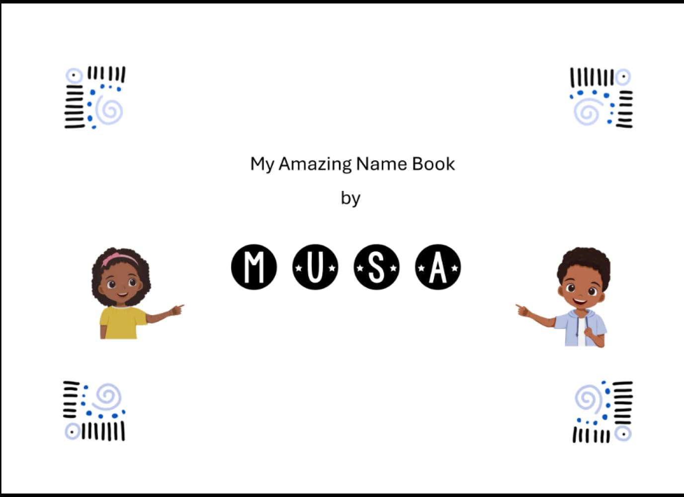My Amazing Name Book - Musa